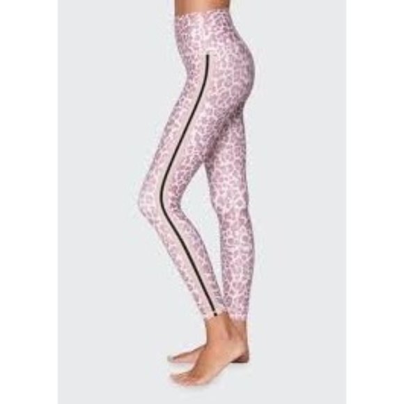 Spiritual Gangster Pants - Spiritual Gangster Intent High-Waist 7/8 Leopard-Print Leggings, Sz S, NWOT